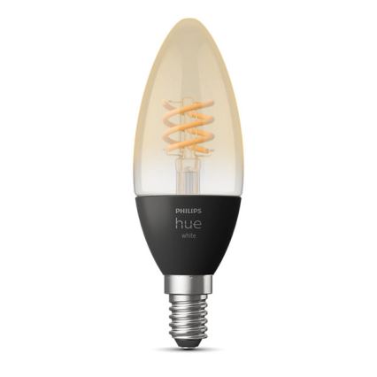 LED Stmívatelná žárovka Philips Hue WHITE FILAMENT E14/4,5W/230V 2100K