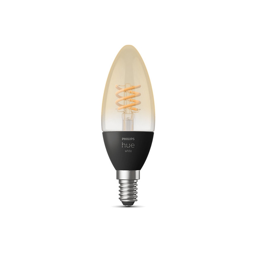 LED Stmívatelná žárovka Philips Hue WHITE FILAMENT E14/4,5W/230V 2100K