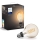 LED Stmívatelná žárovka Philips Hue WHITE FILAMENT G93 E27/7,2W/230V 2100K
