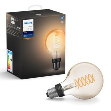 LED Stmívatelná žárovka Philips Hue WHITE FILAMENT G93 E27/7W/230V 2100K