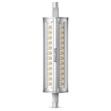 LED Stmívatelná žárovka Philips R7s/14W/230V 3000K 118 mm
