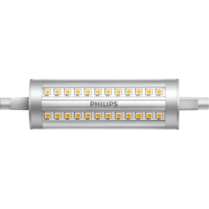 LED Stmívatelná žárovka Philips R7s/14W/230V 3000K 118 mm