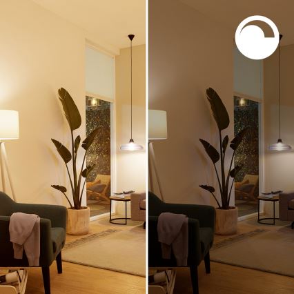 LED RGB Stmívatelná žárovka Philips SMART P45 E14/4,9W/230V 2200-6500K CRI 90