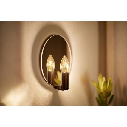 LED Stmívatelná žárovka Philips VINTAGE B35 E14/3,5W/230V 2000K