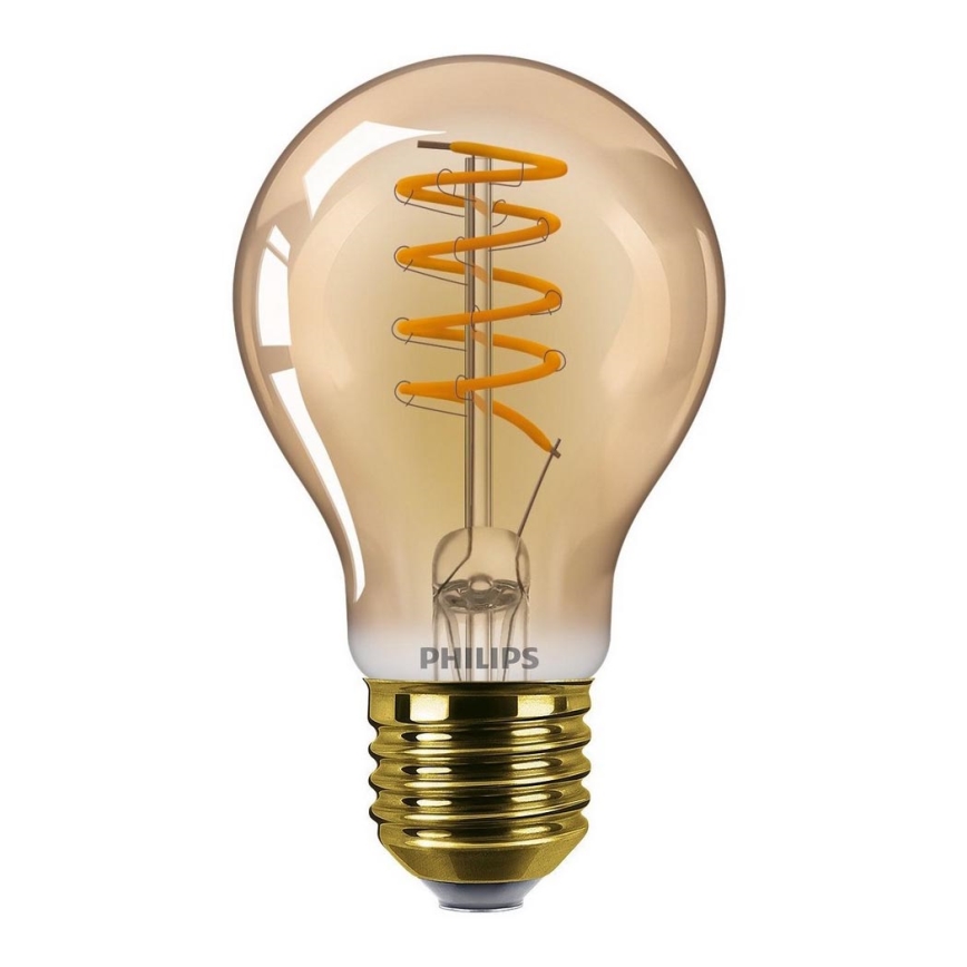 LED Stmívatelná žárovka Philips VINTAGE E27/5,5W/230V 2000K Svět svítidel