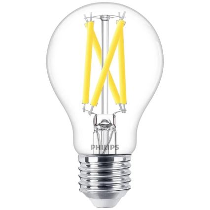 LED Stmívatelná žárovka Philips Warm Glow A60 E27/7,9W/230V 2200-2700K CRI 90