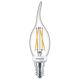 LED Stmívatelná žárovka Philips Warm Glow BA35 E14/6W/230V 2200-2700K CRI 90