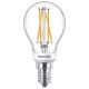 LED Stmívatelná žárovka Philips Warm Glow E14/3,5W/230V 2200-2700K 