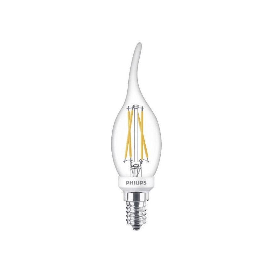 LED Stmívatelná žárovka Philips Warm Glow E14/6W/230V 2200-2700K CRI 90