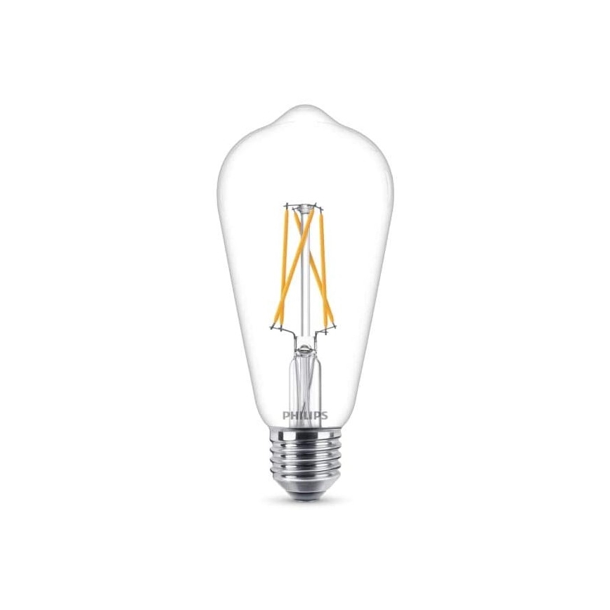 LED Stmívatelná žárovka Philips Warm Glow E27/8,5W/230V 2200-2700K