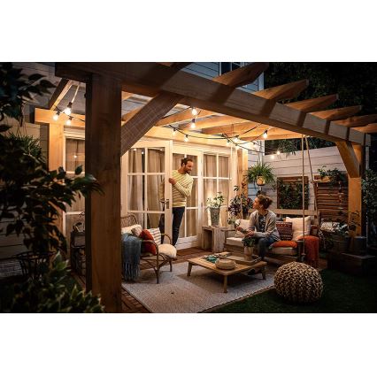 LED Stmívatelná žárovka Philips Warm Glow E27/8,5W/230V 2200-2700K