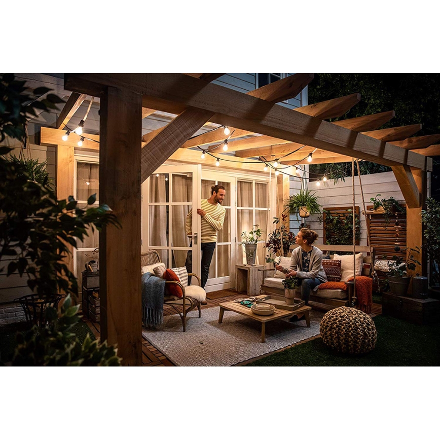LED Stmívatelná žárovka Philips Warm Glow E27/8,5W/230V 2200-2700K