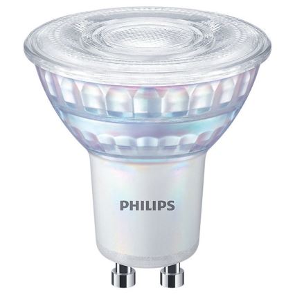 LED Stmívatelná žárovka Philips Warm Glow GU10/6,2W/230V 2200-2700K CRI 90