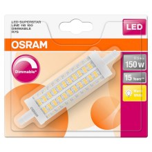 LED Stmívatelná žárovka R7s/17,5W/230V 2700K - Osram