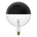 LED Stmívatelná žárovka s vrchlíkem FILAMENT G200 E27/4W/230V 1800K černá CRI 90