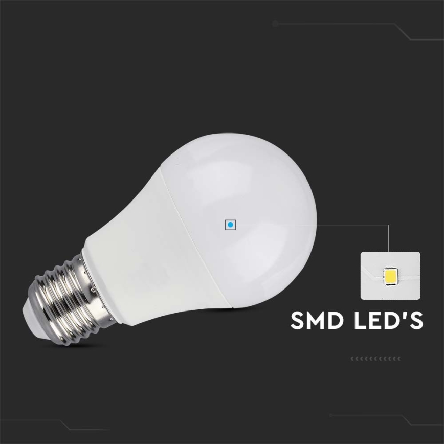 LED Stmívatelná žárovka SAMSUNG CHIP A60 E27/11W/230V 3000K