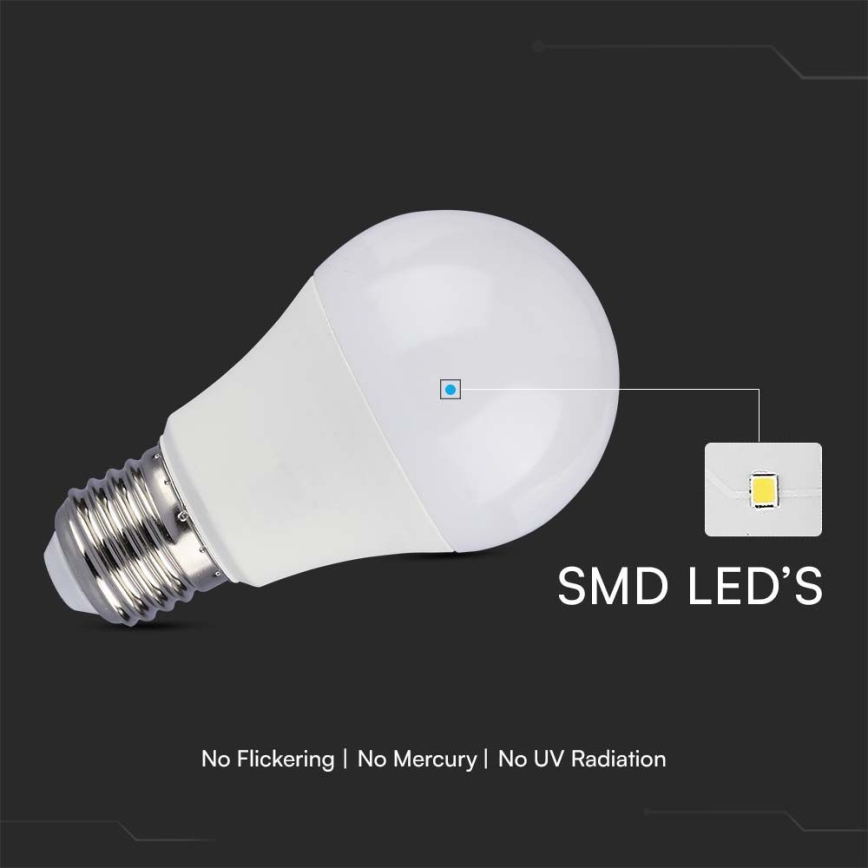 LED Stmívatelná žárovka SAMSUNG CHIP A60 E27/11W/230V 4000K
