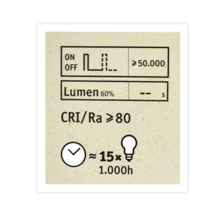 LED Stmívatelná žárovka se zrcadlovým vrchlíkem G125 E27/6,5W/230V 2700K - Paulmann 28679