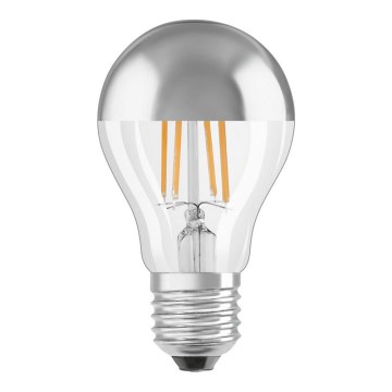 LED Stmívatelná žárovka se zrcadlovým vrchlíkem E27/7,5W/230V 2700K - Osram