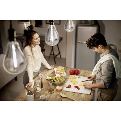 LED Stmívatelná žárovka SMOKY VINTAGE Philips A160 E27/6,5W/230V 4000K