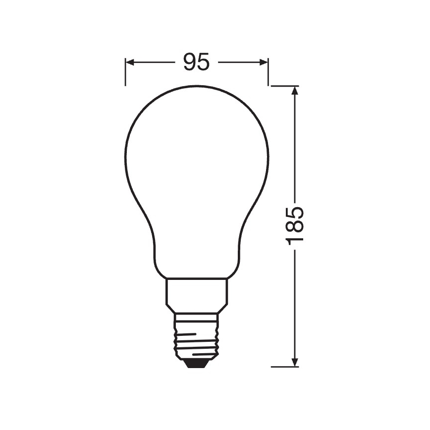 LED Stmívatelná žárovka STAR E27/24W/230V 2700K - Osram