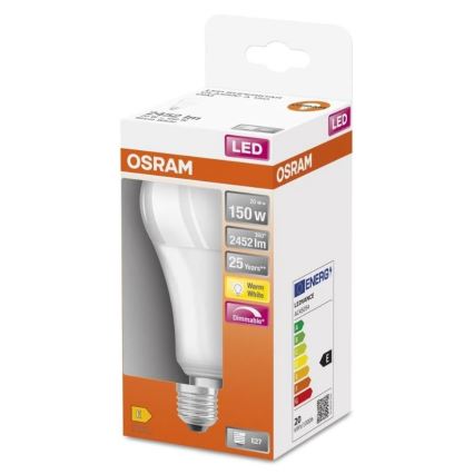 LED Stmívatelná žárovka SUPERSTAR E27/20W/230V 2700K - Osram