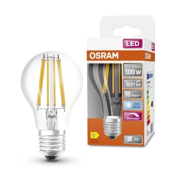 LED Stmívatelná žárovka SUPERSTAR VINTAGE E27/11W/230V 4000K - Osram