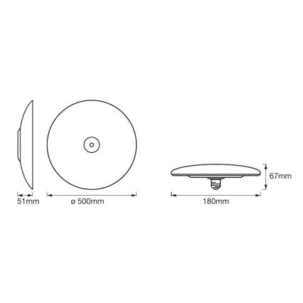 LED Stmívatelná žárovka/svítidlo SMART+ TIBEA E27/22W/230V 2700-6500K - Ledvance