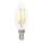 LED Stmívatelná žárovka VINTAGE C35 E14/4W/230V 6500K - Aigostar