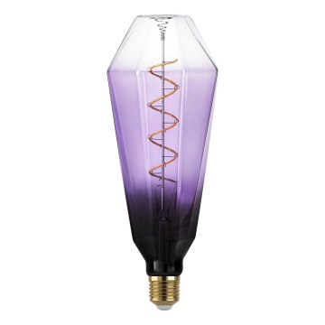 LED Stmívatelná žárovka VINTAGE E27/4W/230V 1800K fialová - Eglo 110237