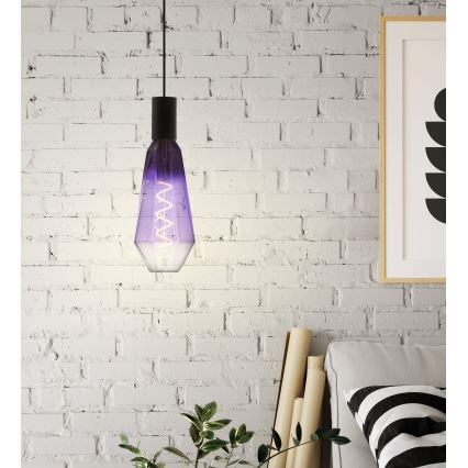 LED Stmívatelná žárovka VINTAGE E27/4W/230V 1800K fialová - Eglo 110237