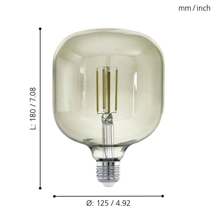 LED Stmívatelná žárovka VINTAGE E27/4W/230V 3000K  - Eglo 12597