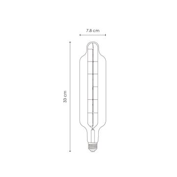 LED Stmívatelná žárovka VINTAGE EDISON E27/5W/230V 1800K