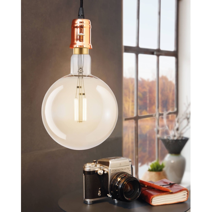 LED Stmívatelná žárovka VINTAGE G200 E27/4W/230V 2200K - Eglo 12593