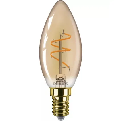 LED Stmívatelná žárovka VINTAGE Philips B35 E14/3,1W/230V 2200K CRI 90