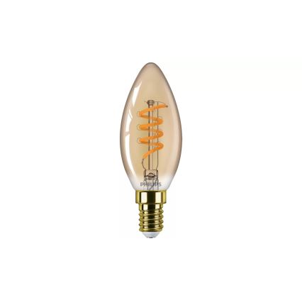 LED Stmívatelná žárovka VINTAGE Philips E14/2,5W/230V 1800K