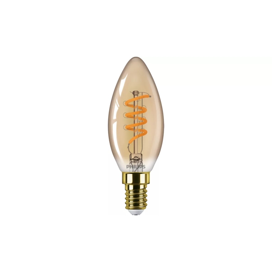 LED Stmívatelná žárovka VINTAGE Philips E14/2,5W/230V 1800K
