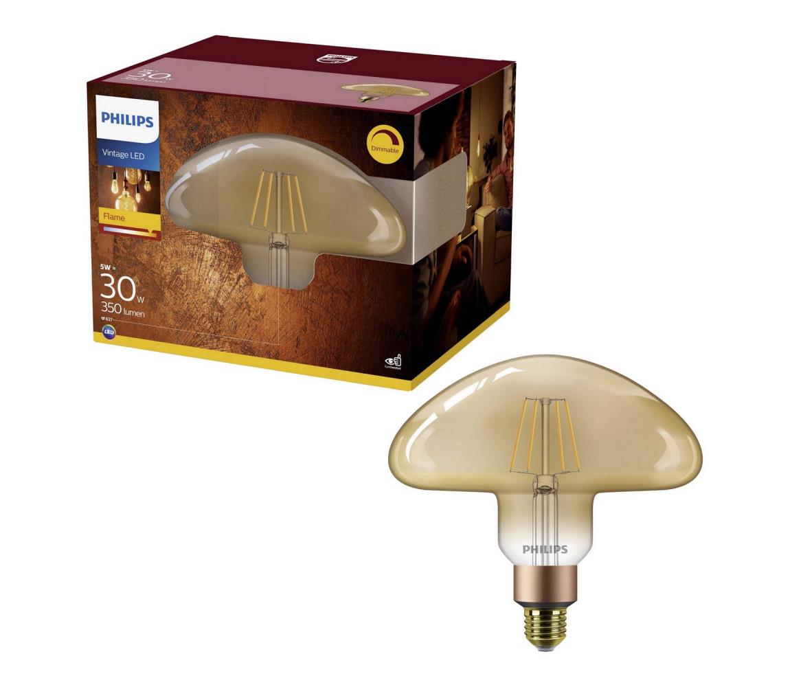 Philips LED Stmívatelná žárovka VINTAGE Philips E27/5W/230V 2000K P5044
