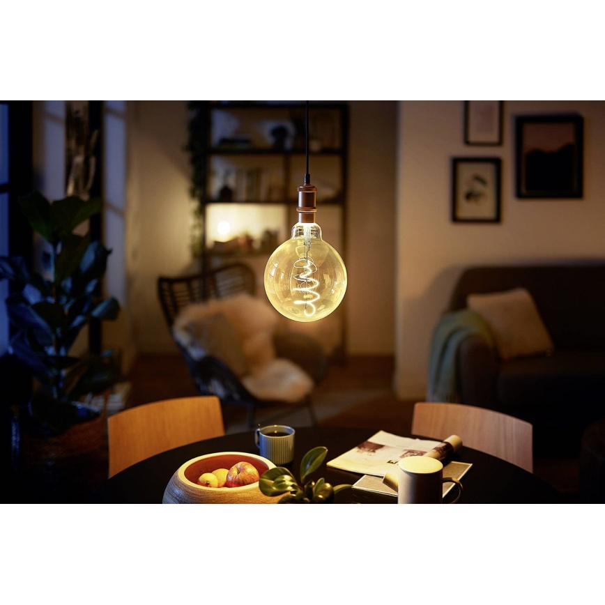 LED Stmívatelná žárovka VINTAGE Philips G200 E27/6,5W/230V 2000K