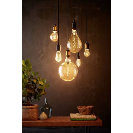LED Stmívatelná žárovka VINTAGE Philips G200 E27/6,5W/230V 2000K