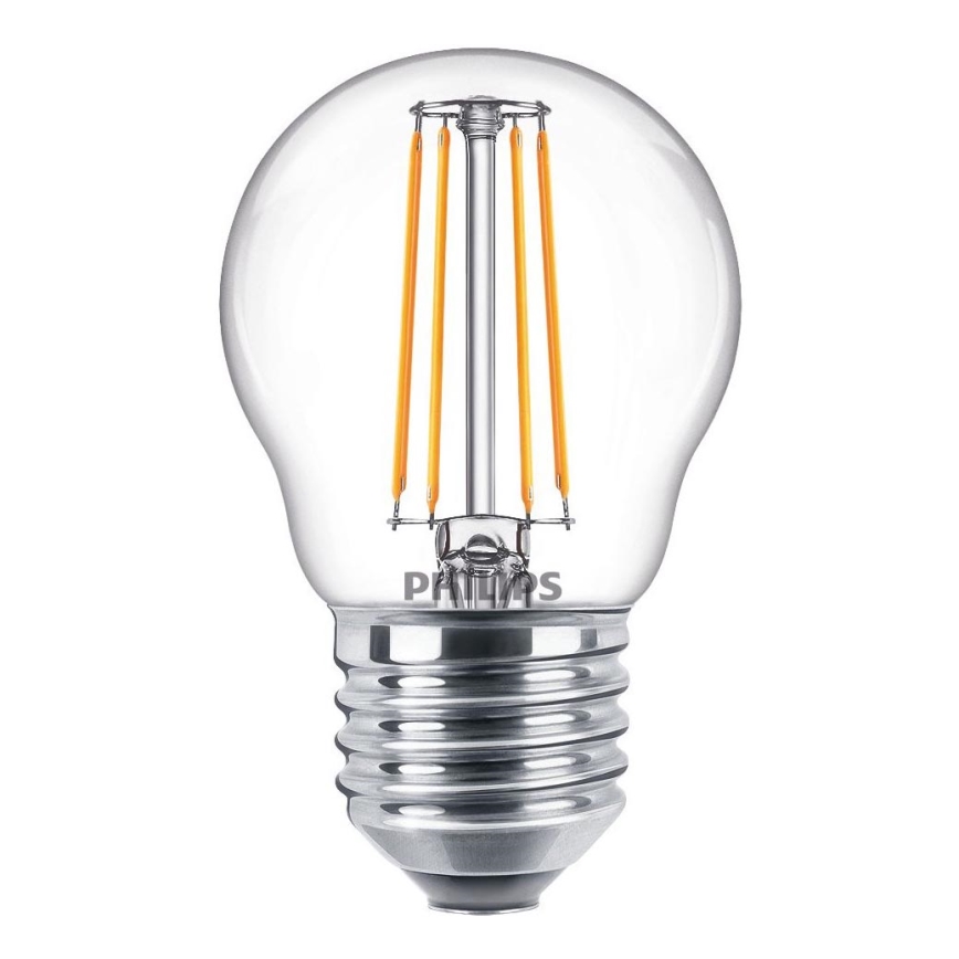 LED Stmívatelná žárovka VINTAGE Philips P45 E27/4,5W/230V 4000K