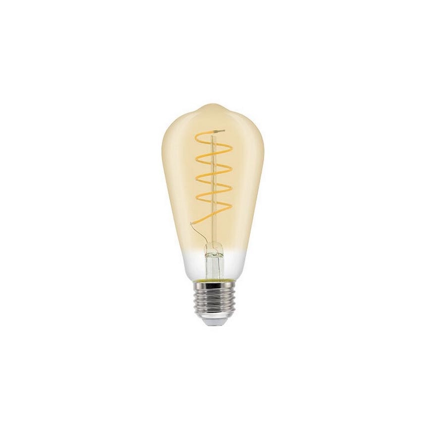 LED Stmívatelná žárovka VINTAGE ST64 E27/5,5W/230V 2000K - GE Lighting