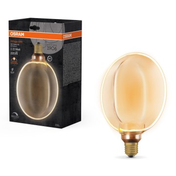 LED Stmívatelná žrovka VINTAGE E27/4W/230V 1800K zlatá - Osram