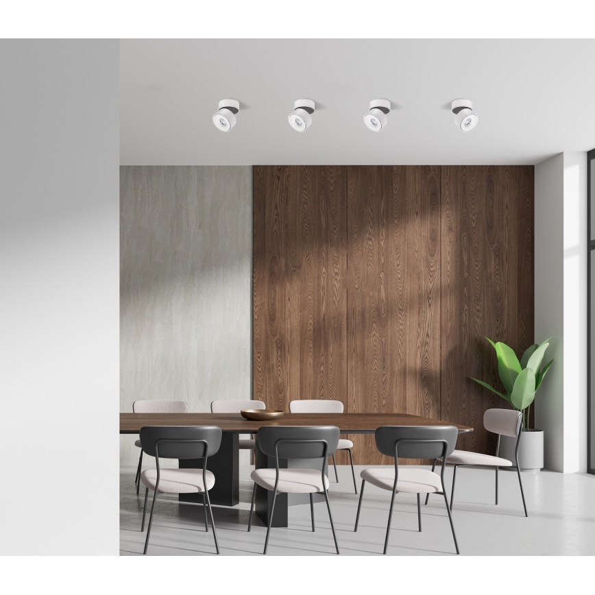 LED Stmívatelné bodové svítidlo LAHTI LED/13,5W/230V 3000K CRI 90 bílá