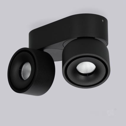 LED Stmívatelné bodové svítidlo LAHTI MINI 2xLED/9W/230V 3000K CRI 90 černá