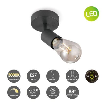 LED Stmívatelné bodové svítidlo MELLO 1xE27/4W/230V