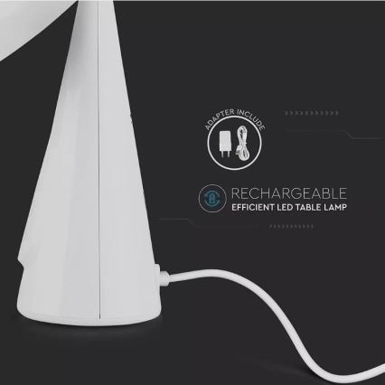 LED Stmívatelné kosmetické zrcátko LED/5W/230V 1800 mAh