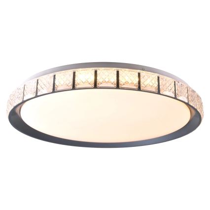LED Stmívatelné koupelnové stropní svítidlo NINA LED/72W/230V pr. 49 cm 3000-6000K IP44 + dálkové ovládání