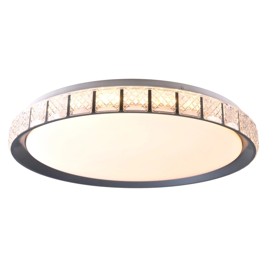 LED Stmívatelné koupelnové stropní svítidlo NINA LED/72W/230V pr. 49 cm 3000-6000K IP44 + dálkové ovládání