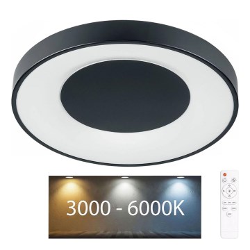 LED Stmívatelné koupelnové stropní svítidlo WITOLD LED/48W/230V pr. 38,5 cm 3000-6000K IP44 +Dálkové ovládání